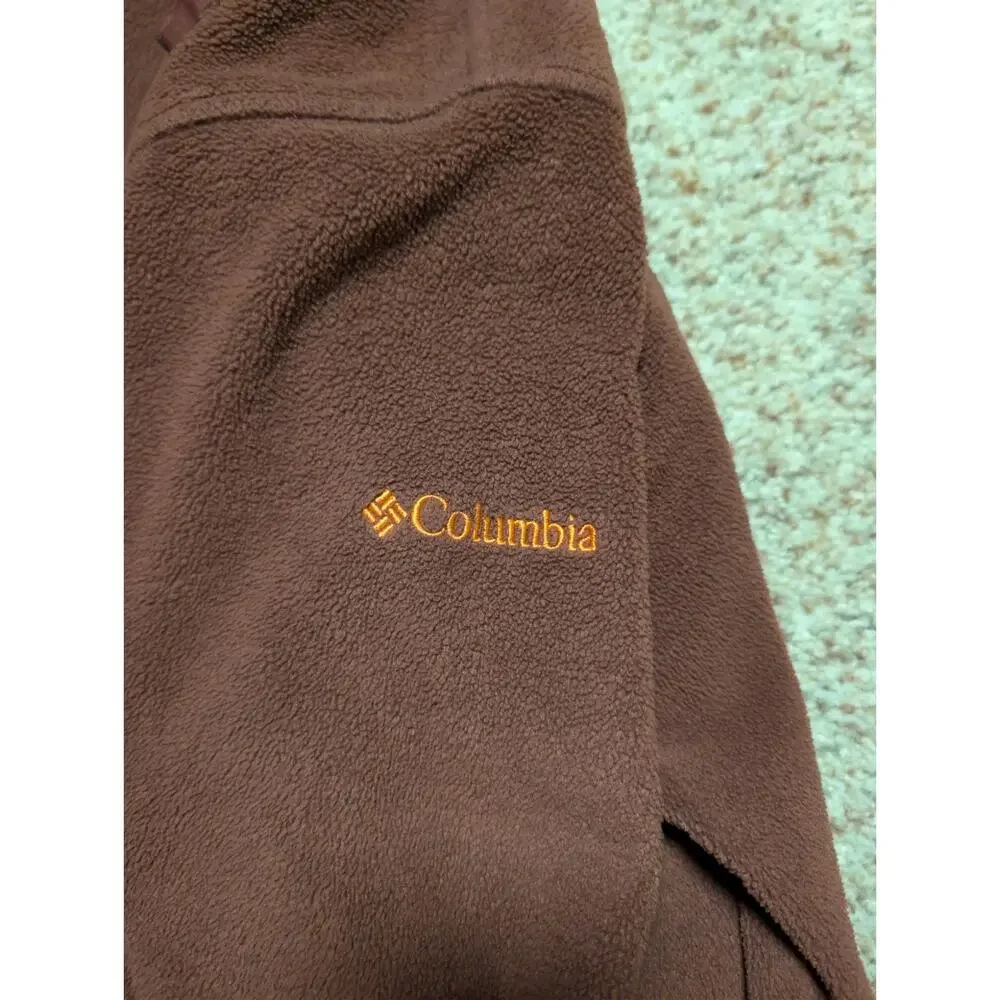 Columbia Vintage Men's Virginia Tech Hokies Flanker Full Zip Fleece Jacket; L